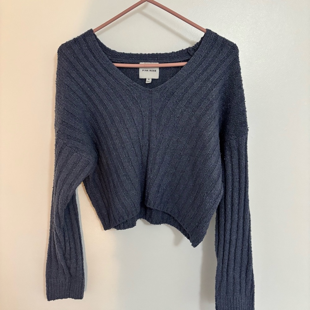 Navy Blue Women's Sweater